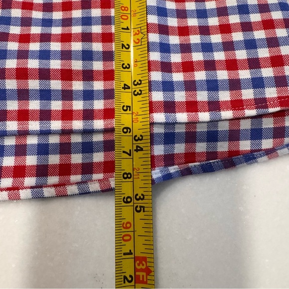 Ralph Lauren Men’s Sz 3XBT Button Down Oxford Shirt Short Sleeve Gingham NWT - Picture 8 of 13